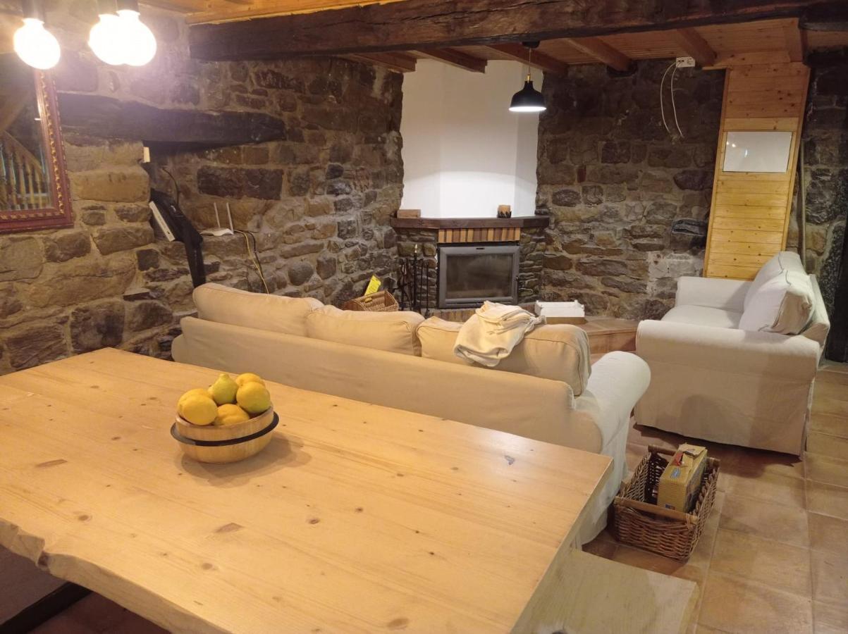 Amplia Y Comoda Casa De Piedra Con Porche Y Jardin San Roque de Riomiera Luaran gambar