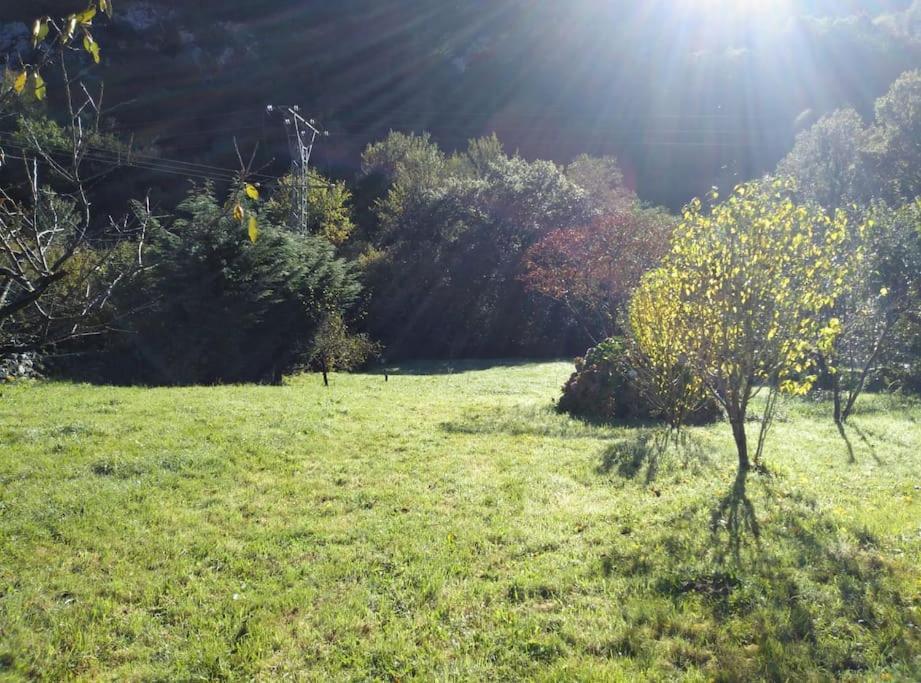 Amplia Y Comoda Casa De Piedra Con Porche Y Jardin San Roque de Riomiera Luaran gambar